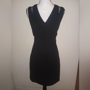 Talbot Elegant Black Sleeveless Dress SZ4